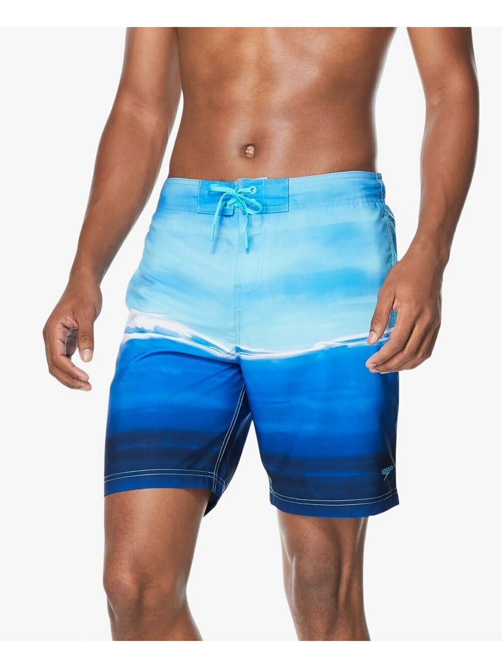 Speedo Mens Down Drift Bondi Two Way Stretch Ombre Tie Dyed Size XL